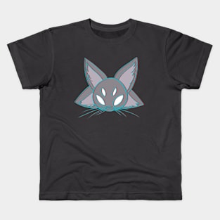 Merged 3D Cat Kids T-Shirt